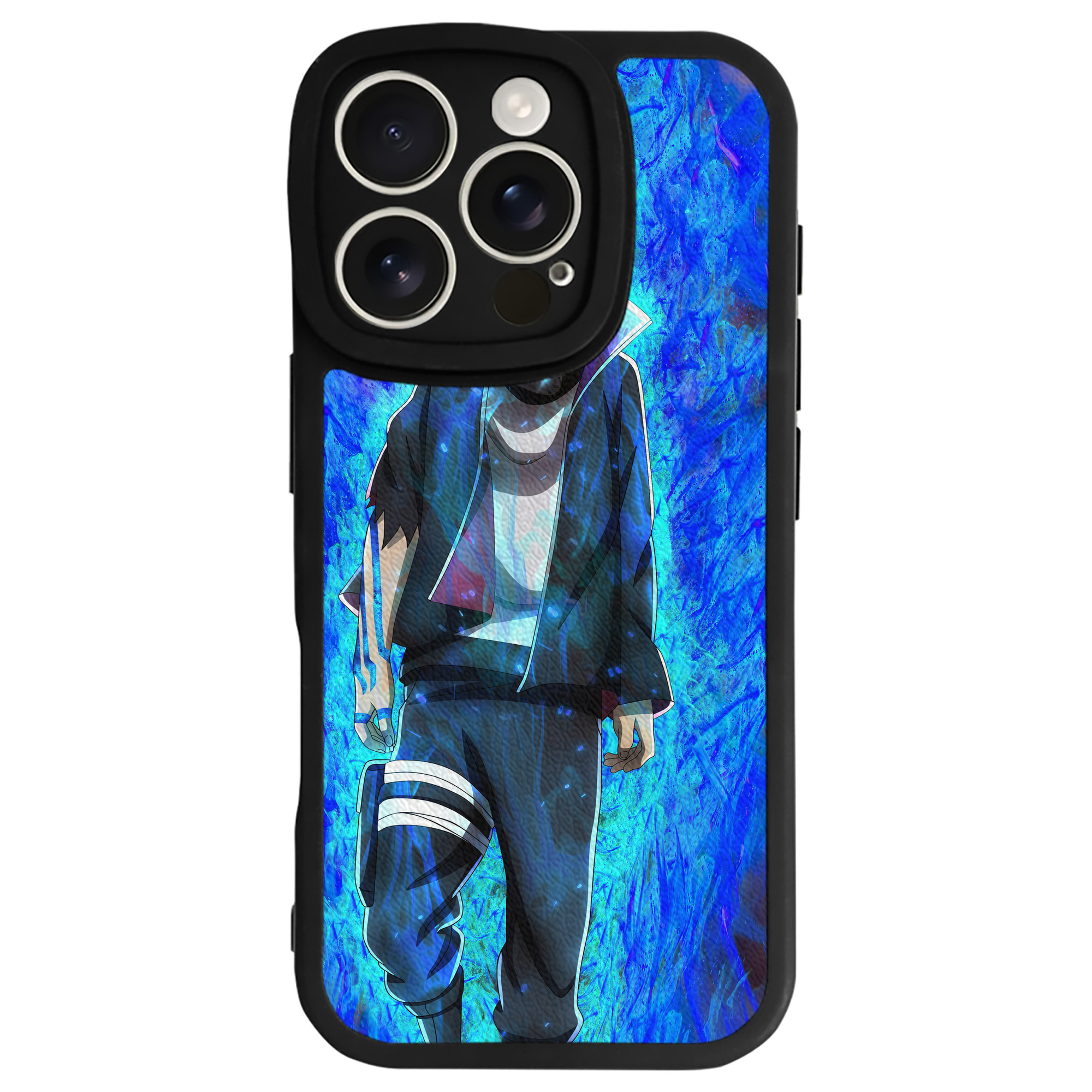（画像用） NARUTO -ナルト- NARUTO -ナルト- 疾風伝 【iPhone 16シリーズ対応】シリコンスマホケース（レザー調） 材質：シリコン